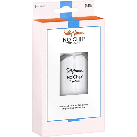 Sally Hansen No Chip Top Coat Langlebiger Decklack mit einem Hochglanz von 13,3 ml