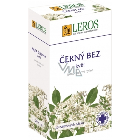 Leros Black ohne Blume Kräutertee gegen Grippe, Erkältungen, Verdauungsprobleme, Menstruation, Migräne 20 x 1 g