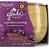 Glade Sweet Fantasies - Pflaumen-, Brombeer- und Veilchen-Duftkerze in einem Glas, Brenndauer bis zu 30 Stunden 120 g