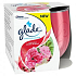 Glade by Brise Verführerische Pfingstrose und Kirsche Duftkerze im Glas, Brenndauer bis zu 30 Stunden 120 g