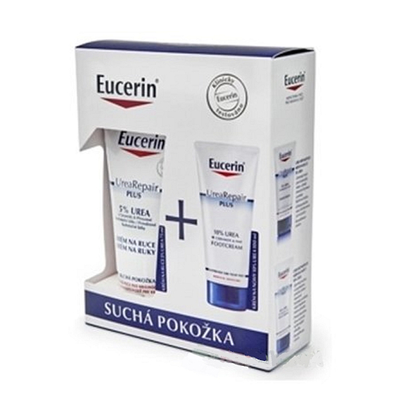 Eucerin UreaReapir Handcreme 75 ml + Fußcreme 10% Urea 100 ml, Kosmetikset