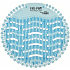 Fre Pro Wave 2.0 Ocean Mist duftendes Urinal-Sieb blaugrün 19 x 20,3 x 1,9 cm 52 g 2 Stück