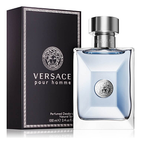 Versace pour Homme Parfüm-Deodorant Glas für Männer 100 ml