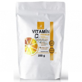 Allnature Vitamin C Premium 100% reines Pulver zur Unterstützung der Immunität und zur Verringerung von Müdigkeit und Erschöpfung, Nahrungsergänzungsmittel 250 g