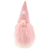 Haarige rosa Elfe 14 cm stehend 1 Stück