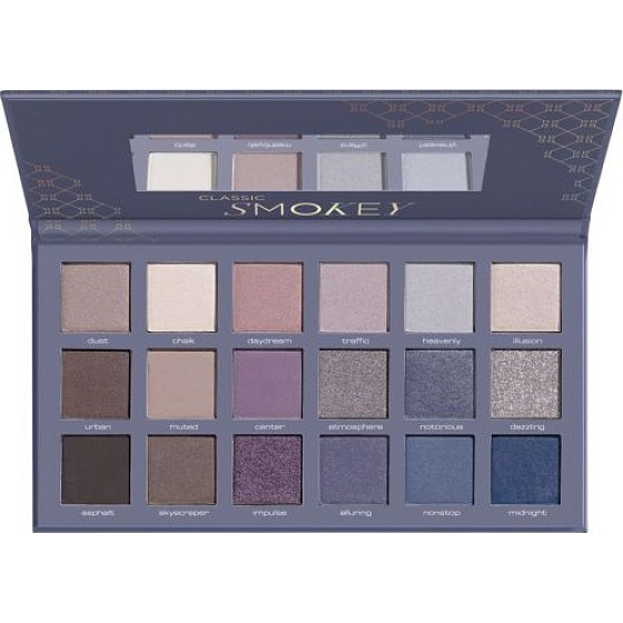 Artdeco Lidschatten-Palette Lidschatten-Palette 06 Smokey 18 x 1,7 g