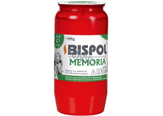 Bispol Memoria Ölkerze rot, Brenndauer 48 Stunden 105 g