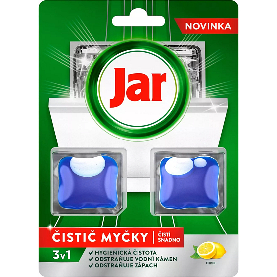 Jar Citron 3in1 Kapseln für die Reinigung in der Spülmaschine 2 Stück