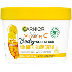 Garnier Body Superfood Mango Körpercreme für trockene Haut 380 ml
