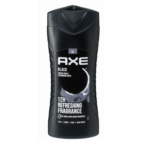 Axe Black 3in1 Duschgel für Körper, Haare und Gesicht für Männer 400 ml