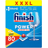 Finish Power Essential Lemon Sparkle Geschirrspültabletten 80 Stück