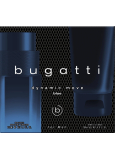 Bugatti Dynamic Move Blue Eau de Toilette 100 ml + Duschgel 200 ml, Geschenkset für Männer