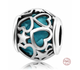 Charme Sterling Silber 925 Sternenhimmel, Perle auf Armband Universum