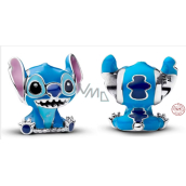 Charm Sterlingové stříbro 925 Disney Lilo a Stitch, korálek na náramek film
