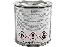 Biopol Paints Silikon-Silberfarbe, hitzebeständig bis 500 °C, 350 g