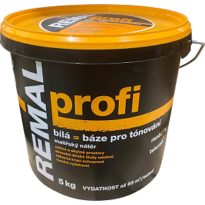 REMAL Profi Malerfarbe für Gipskarton und Sanierputze, 5 kg