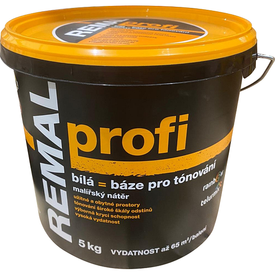 REMAL Profi Malerfarbe für Gipskarton und Sanierputze, 5 kg