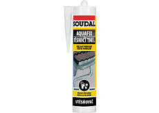 Soudal Aquafix Dichtmasse gegen Wasser, klar, 300 ml