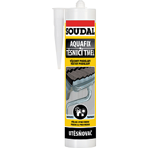 Soudal Aquafix Dichtmasse gegen Wasser, transparent, 300 ml