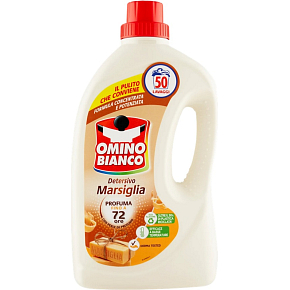 Omino Bianco Marseille Waschgel mit marseiller Seife für Wolle und Seide 2 l, 50 Wäschen