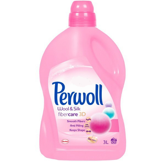 Perwoll Wool & Delicates Waschgel für Wolle und Seide 50 Dosen 3 l