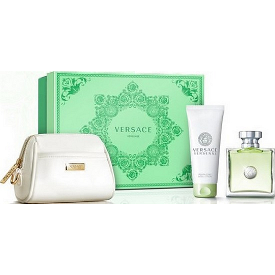 Versace Versense EdT 100 ml Eau de Toilette + 100 ml Körperlotion + Geschenktüte, Geschenkset