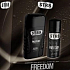 Str8 Freedom Duschgel 250 ml + Deodorant Spray 150 ml, Kosmetikset