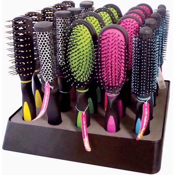 Glamorize Green Oval Hair Brush 1 Stück