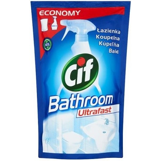Cif Bathroom Ultraschnelles Flüssigwaschmittel 500 ml nachfüllen