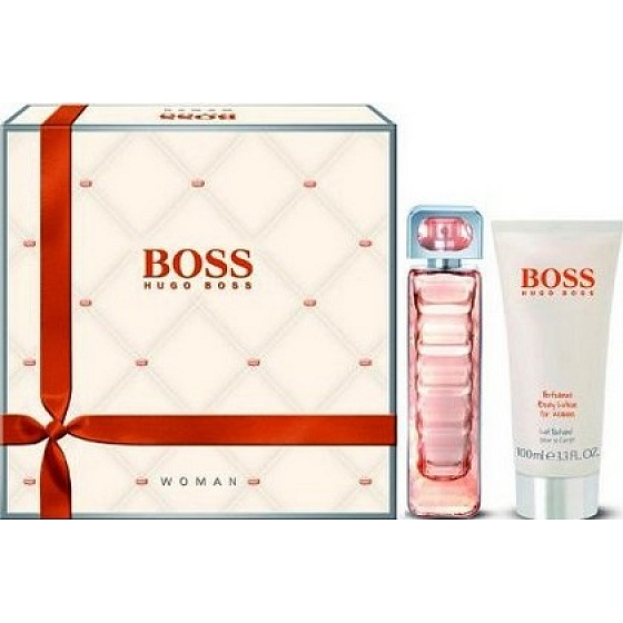 Hugo Boss Orange Frau Eau de Toilette 30 ml + Körperlotion 100 ml, Geschenkset