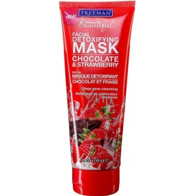 Freeman Feeling Beautiful Schokoladen- und Erdbeer-Entgiftungs-Gesichtsmaske 150 ml