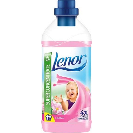 Lenor Floral Super Concentrate konzentrierter Weichspüler 37 Dosen 925 ml