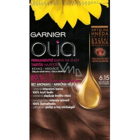 Garnier Olia Haarfarbe ohne Ammoniak 6.15 Eis hellbraun