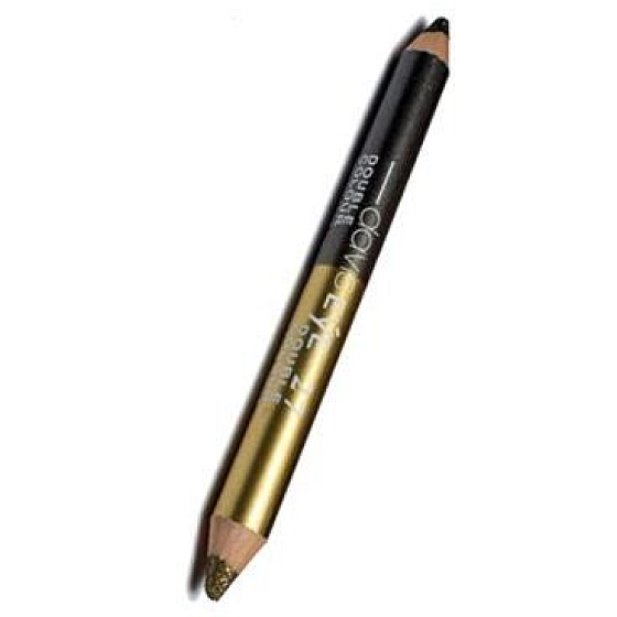 Princessa Davis Eye Doppelfarbstift Lidschatten + Spitzer 016 grau und gold 6 g