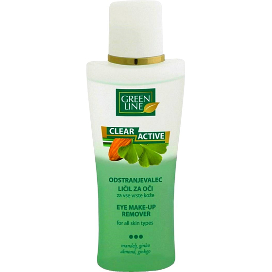 Grüne Linie klar Aktiver Augen-Make-up-Entferner 125 ml