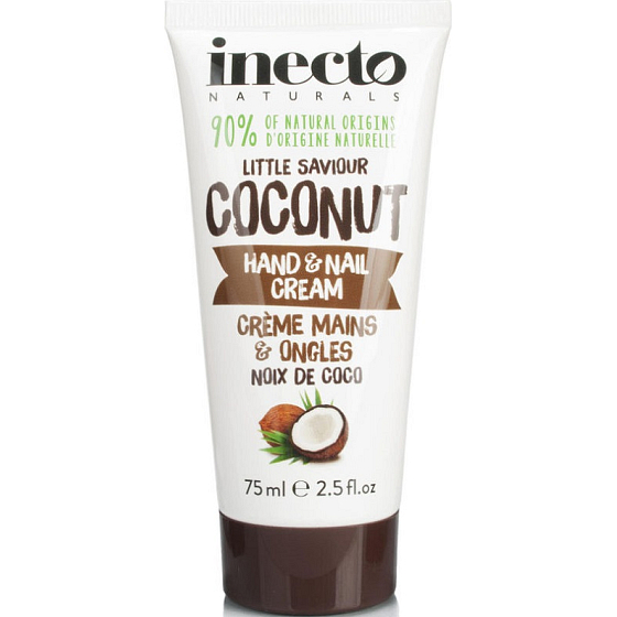 Inecto Naturals Kokos Hand- und Nagelcreme 75 ml
