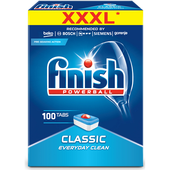 Finish Classic Geschirrspülertabletten 100 Stück