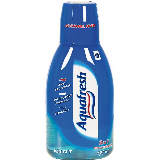 Aquafresh Mouthwash Mint 3in1 Mundwasser 300 ml