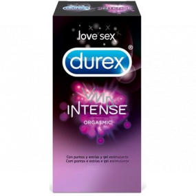 Nennweite des Durex Intense Orgasmic Kondoms: 56 mm 10 Stück