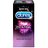 Nennweite des Durex Intense Orgasmic Kondoms: 56 mm 10 Stück