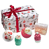 Bomb Cosmetics Christmas Robin ballistisch 2 x 160 g + Butterblock 2x50 g + Seife 100 g, Kosmetikset