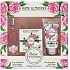 Jeanne en Provence Rose Envoutante - Faszinierendes Rosenparfümwasser für Frauen 60 ml + feste Toilettenseifenseife 100 g + Handcreme 75 g, Kosmetikset