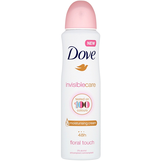 Dove Invisible Care Floral Touch Antitranspirant Deodorant Spray für Frauen 150 ml