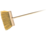 Spokar Besen mit Holzstiel, synthetische Fasern (PVC), Stiel 120 cm, Breite 50 cm