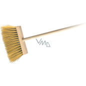 Spokar Besen mit Holzstiel, synthetische Fasern (PVC), Stiel 120 cm, Breite 50 cm