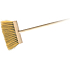 Spokar Besen mit Holzstiel, synthetische Fasern (PVC), Stiel 120 cm, Breite 50 cm