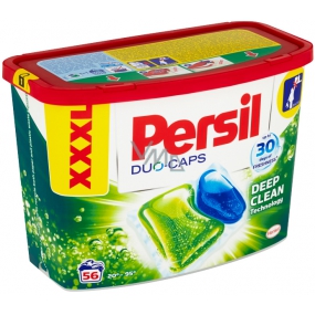Persil Duo-Caps Normale Universal-Gelkapseln zum Waschen von weißer und permanenter Farbwäsche 56 Dosen x 23 g
