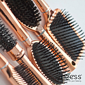 Donegal Neess Rose Gold Haarbürste mit Naturborsten