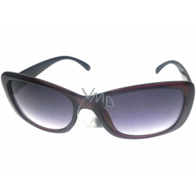 Nac New Age Sonnenbrille braun, schwarze Seiten AZ BASIC 270A