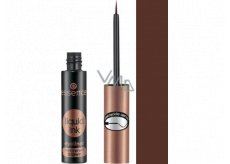 Essence Liquid Ink Eyeliner Wasserdicht Braun Wasserdichter Tinten Eyeliner 02 Ash Brown 3 ml